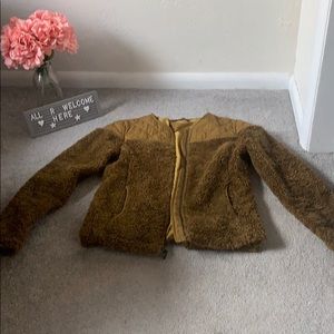 Prana Sherpa Lined Olive Jacket